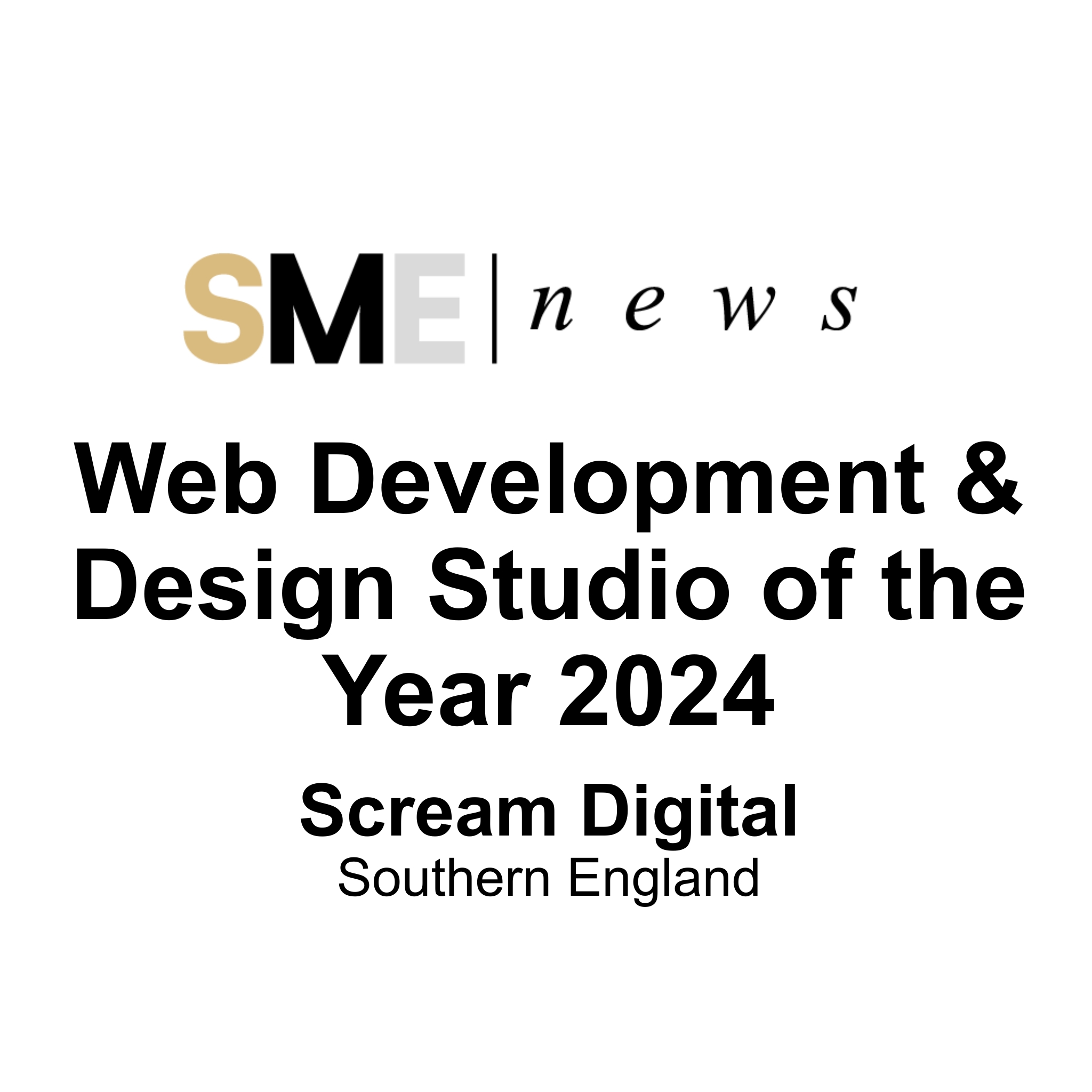 Web Development & Design Studio of the Year 2024 — SME News