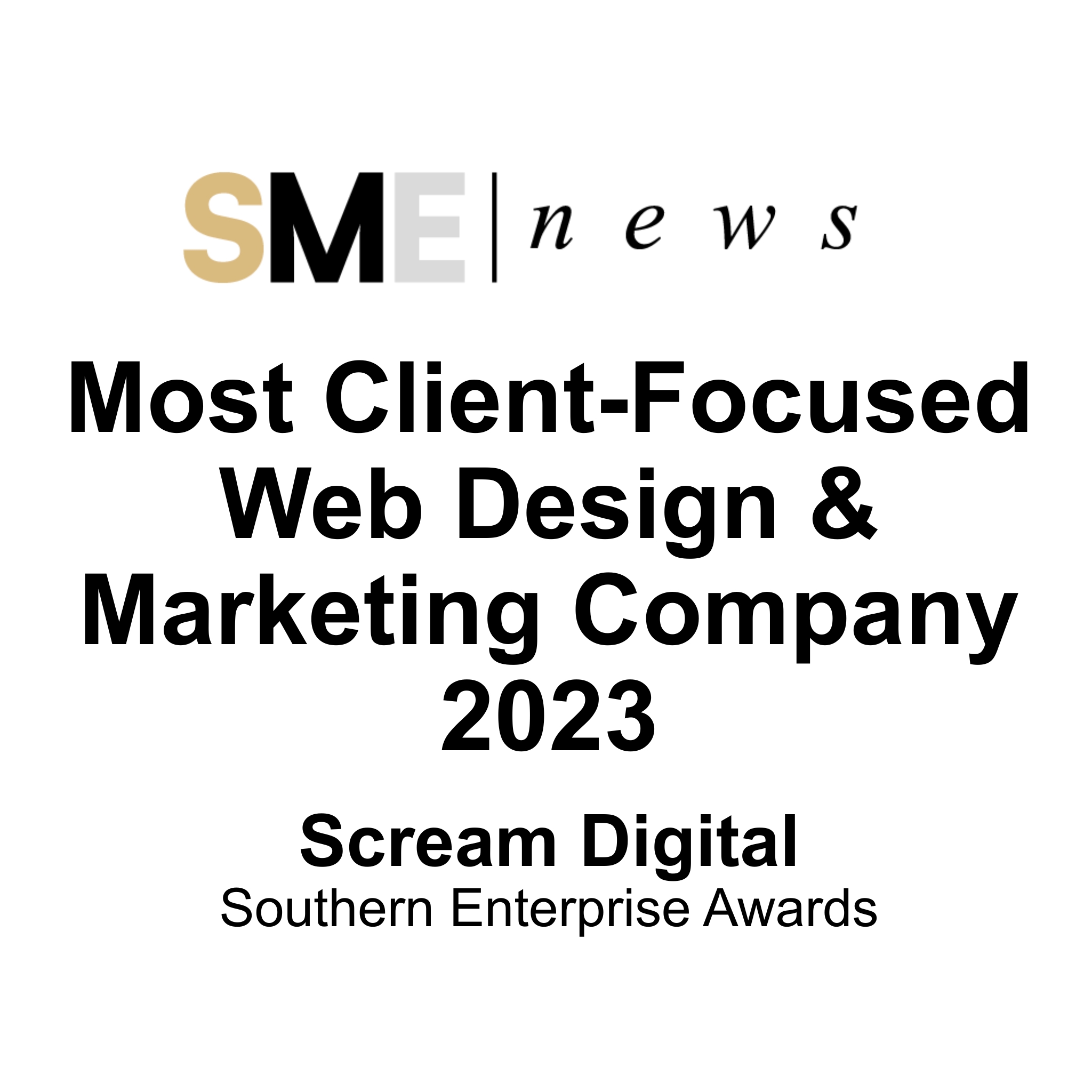 Most Client-Focused Web Design & Marketing Company 2023 — SME News