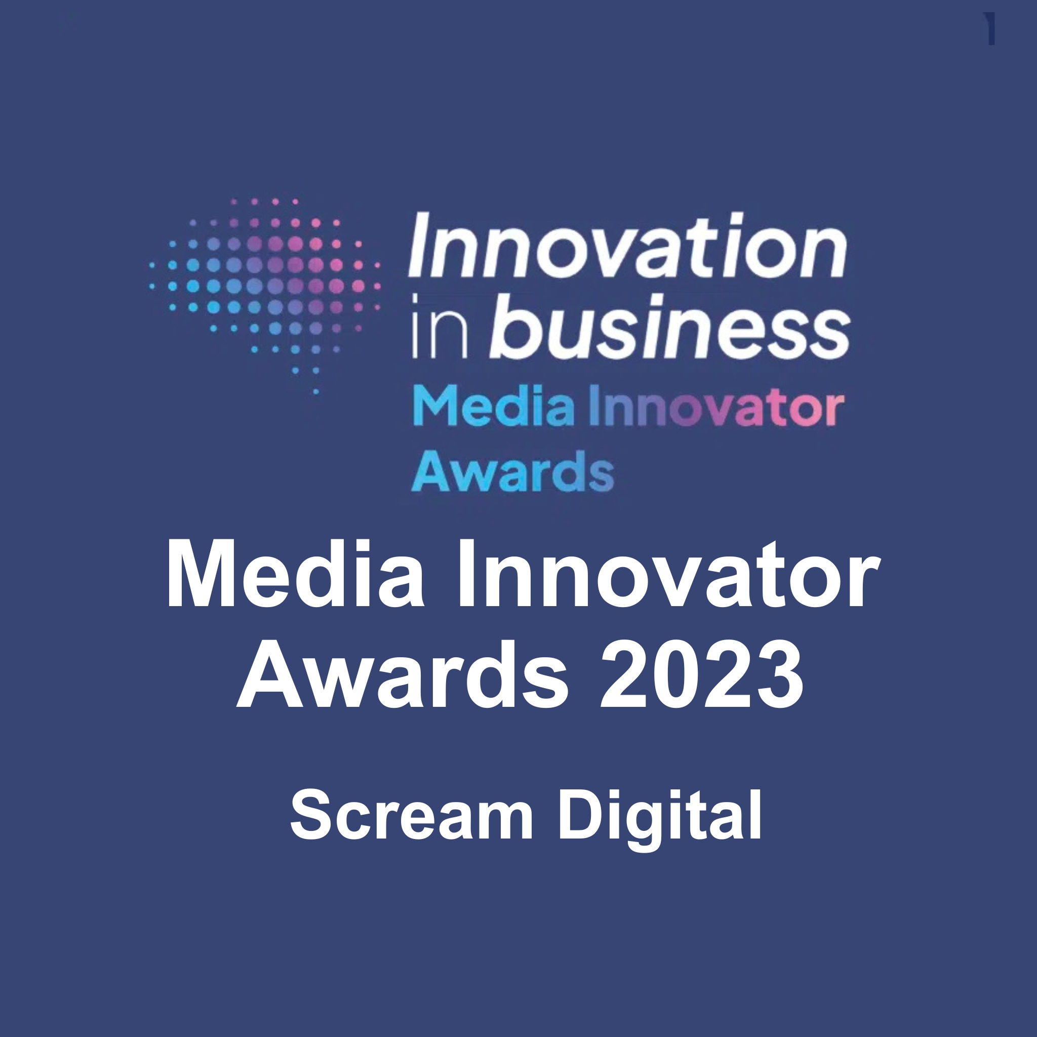 Media Innovator Awards 2023 — Innovation in Business